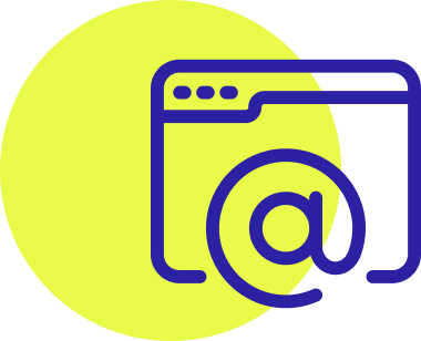 Icône Nom de Domaine